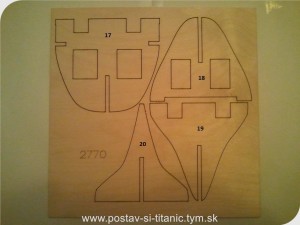 Postav si Titanic od Hachette 11.diel