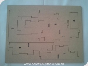 Postav si Titanic od Hachette 15.diel