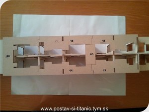 Postav si Titanic od Hachette 15.diel