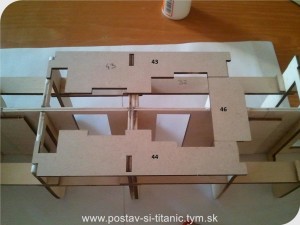 Postav si Titanic od Hachette 15.diel