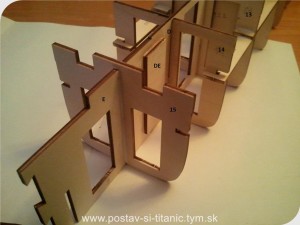 Postav si Titanic od Hachette 9.diel